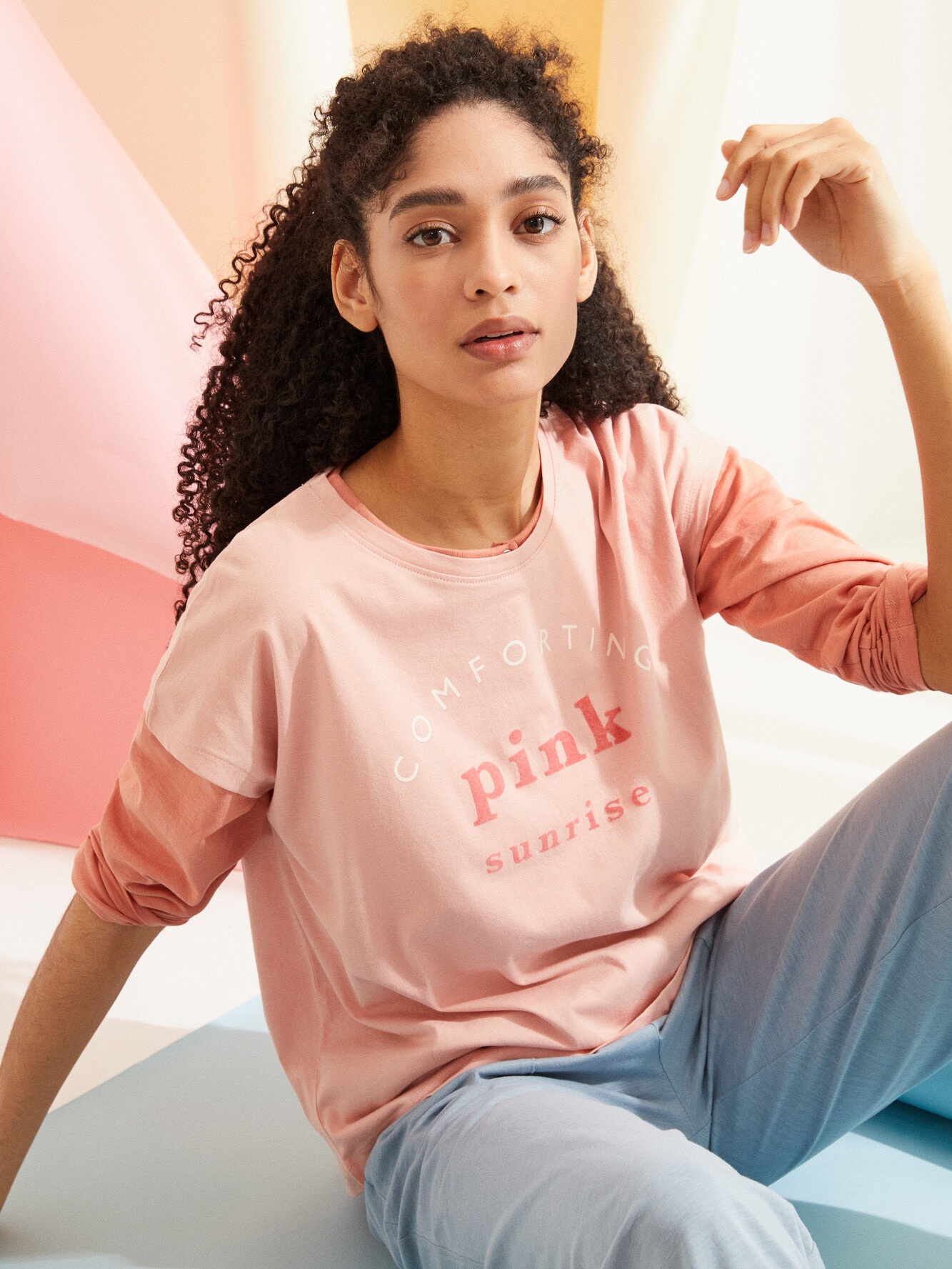

Футболка Women'secret 3279707 S Розовая