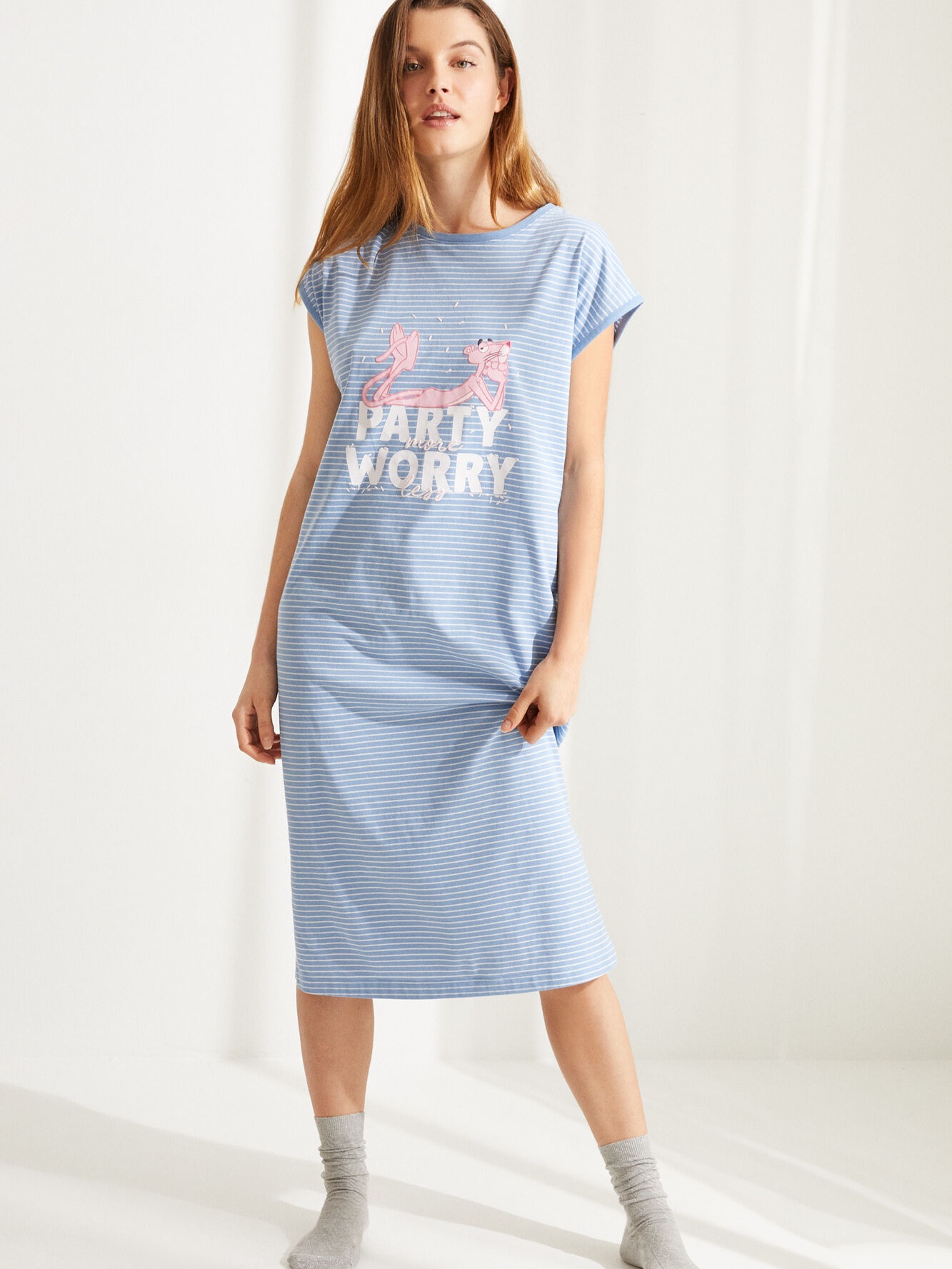 

Ночная рубашка Women'secret 4859316 S Голубая
