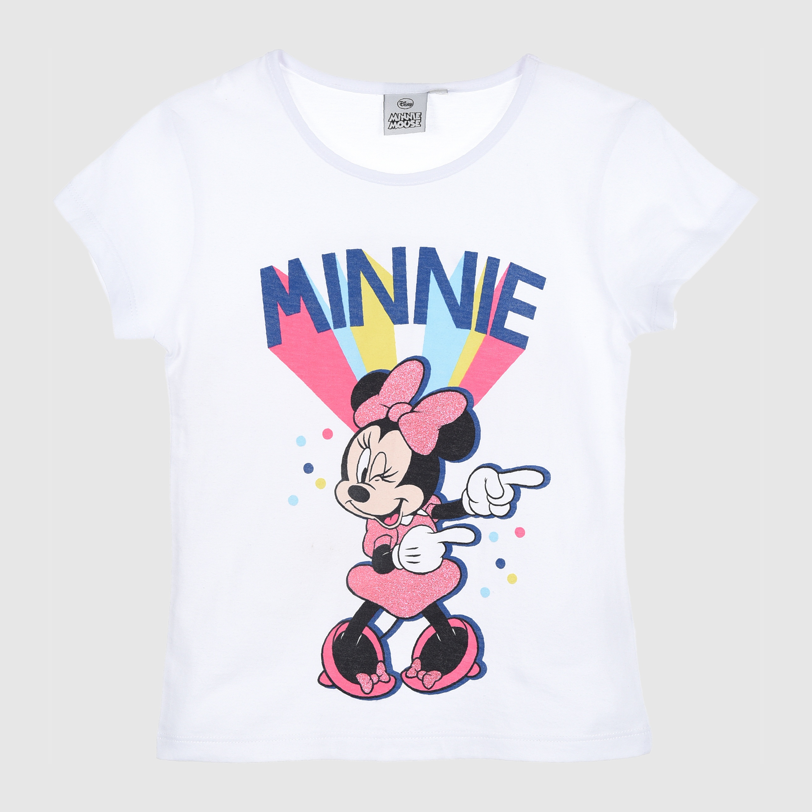 

Футболка Disney Minnie UE1032 128 см Белая