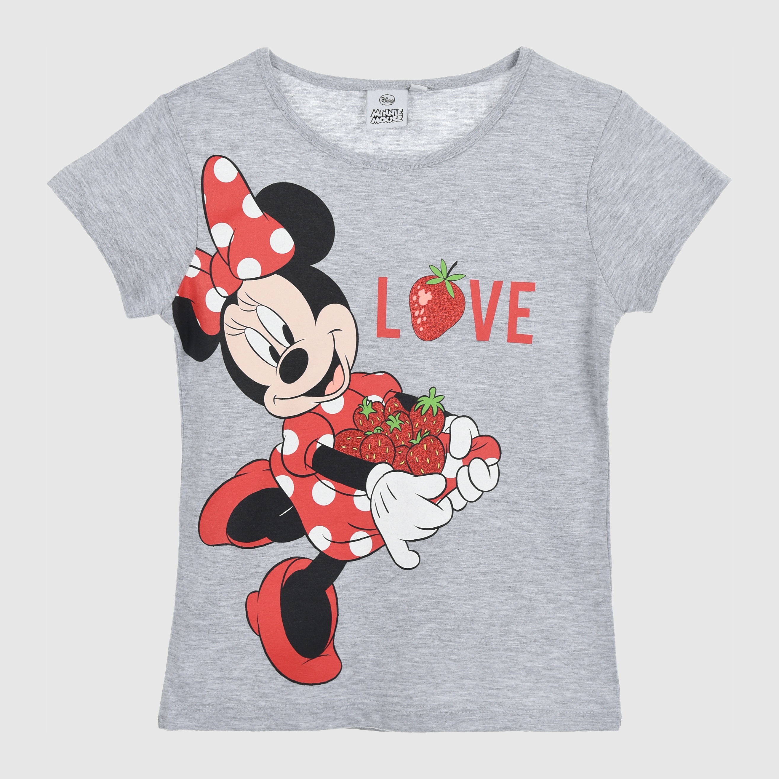 

Футболка Disney Minnie UE1040 104 см Светло-Серая