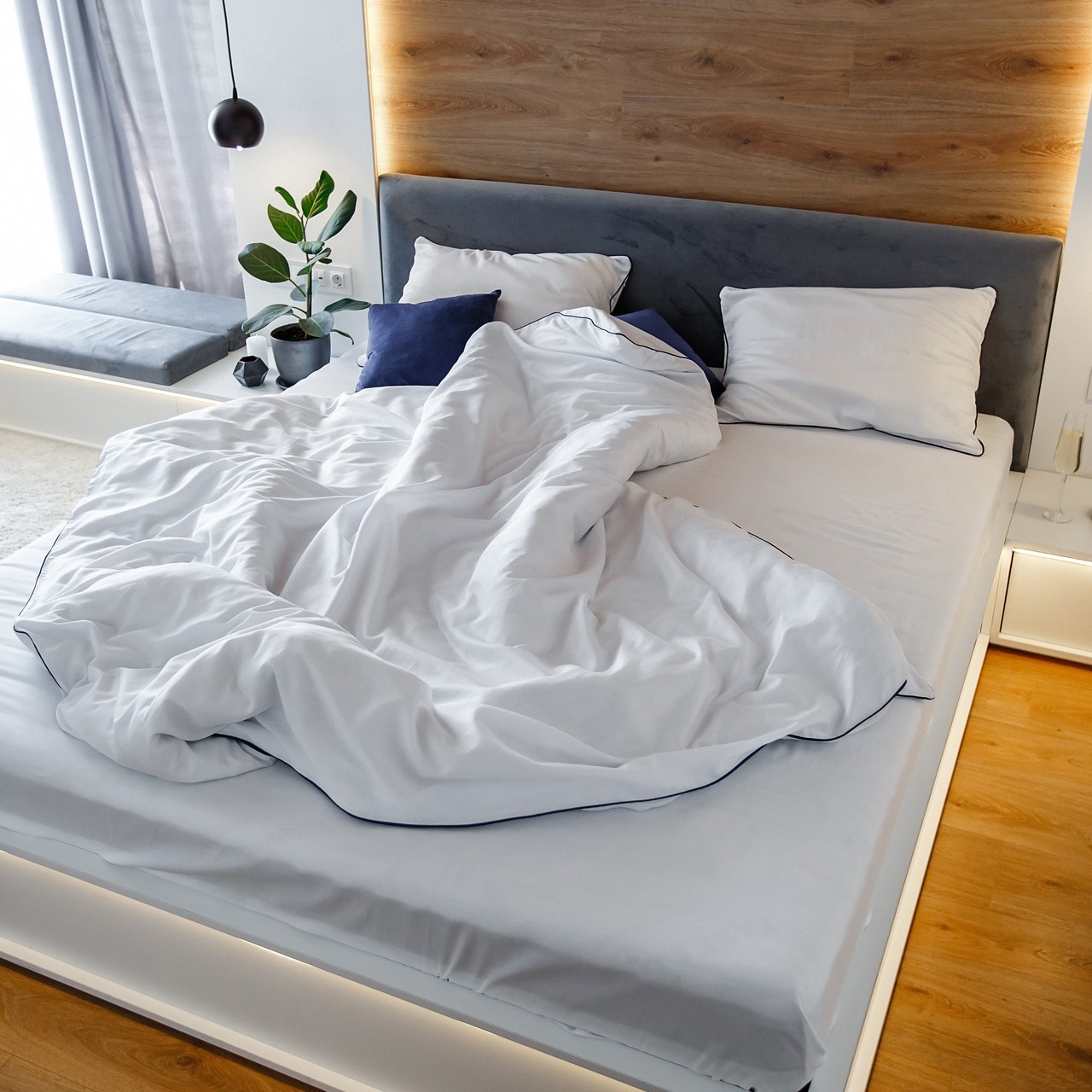 

Комплект постельного белья из сатина NaviHome Лондон двухспальный