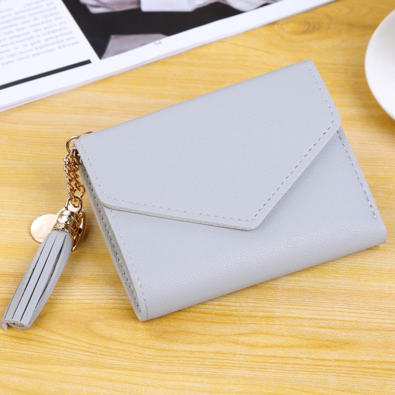 

Женский кошелек SV 12*9*2.5cm Серый