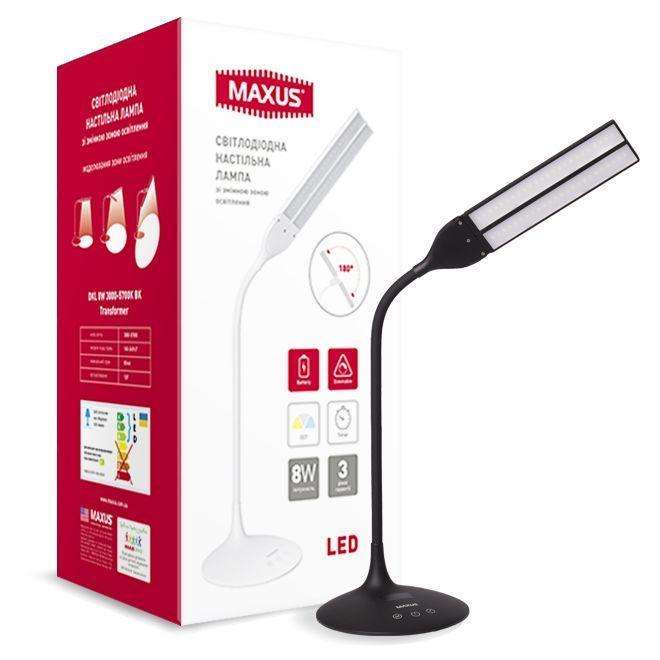 

Настольная лампа Maxus Dkl Transformer 8W