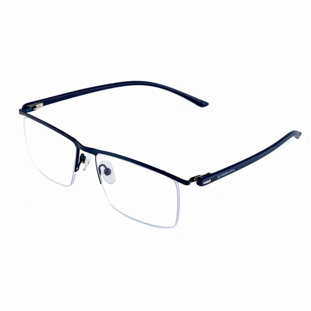 Очки компьютерные IQ Vision ULTRA в полуоправе синие (2021) от
