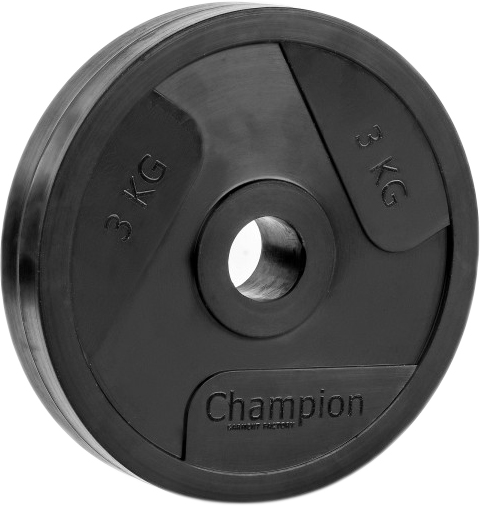

Диск Champion гантельный обрезиненный 3 кг (CHM00422-3)