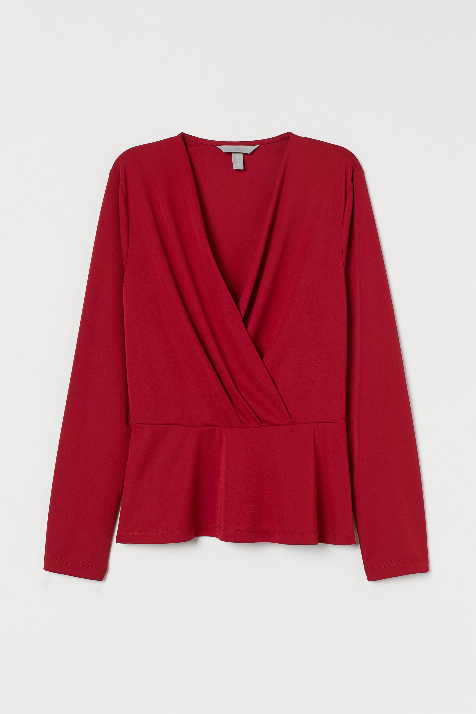 

Блуза H&M  красный 1128008070, Блуза H&M XL красный 1128008070