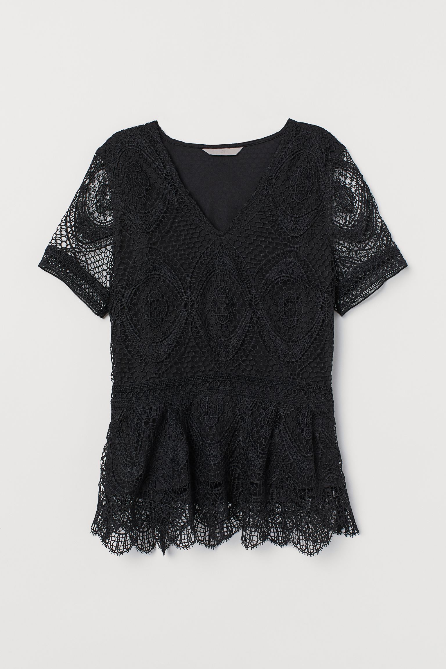 

Блуза H&M  черный 9118117730, Блуза H&M XS черный 9118117730