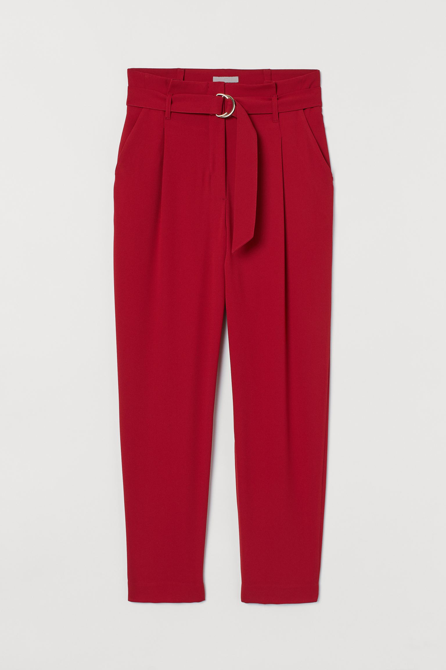 

Брюки H&M  красный 31038120270, Брюки H&M 32 красный 31038120270