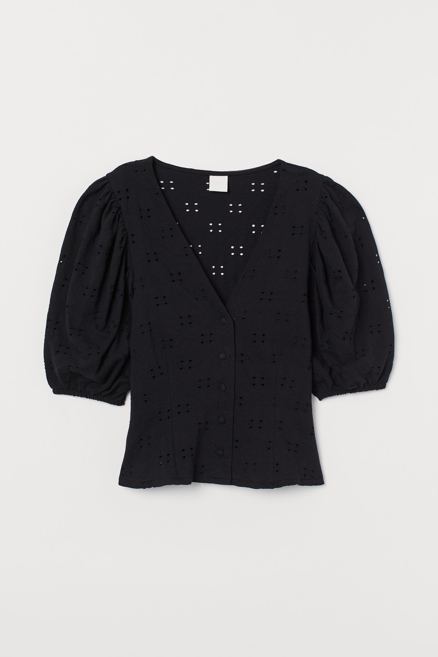 

Блуза H&M  черный 1048323621, Блуза H&M XL черный 1048323621