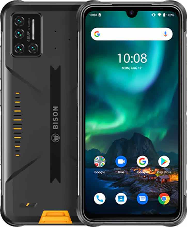 

Мобильный телефон Umidigi Bison 6/128GB NFC Yellow