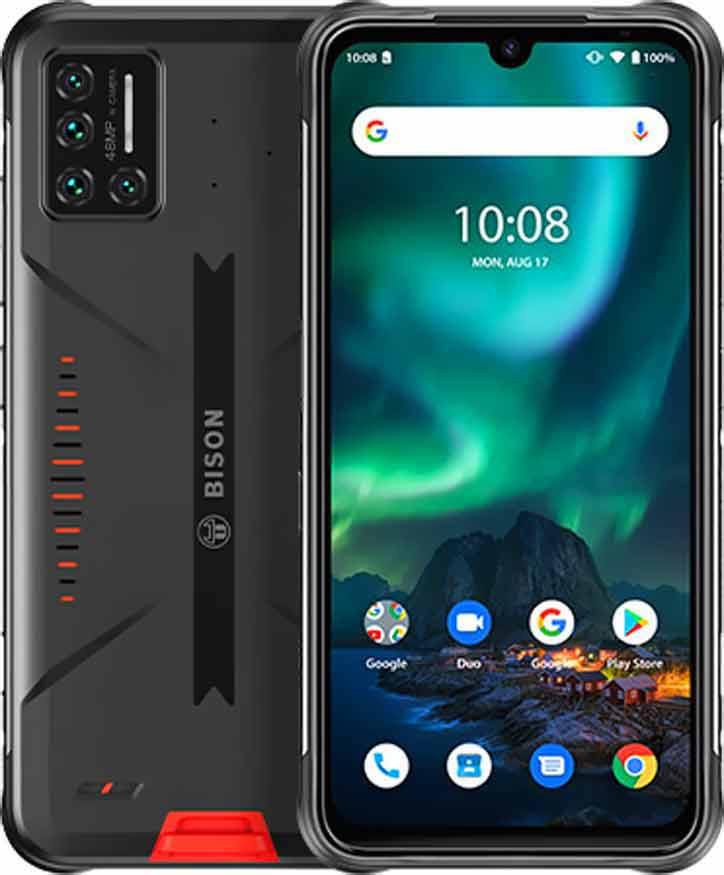 

Мобильный телефон Umidigi Bison 6/128GB NFC Red