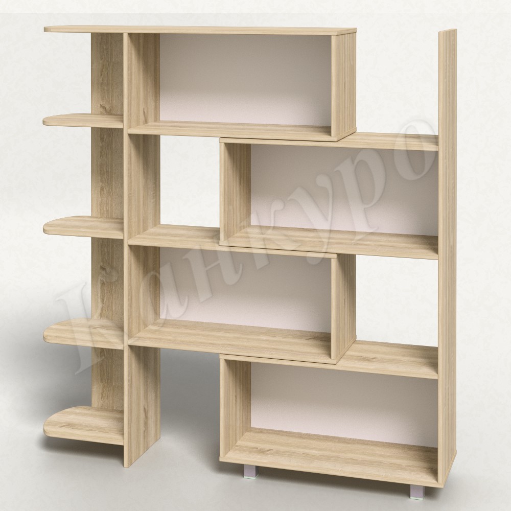 

Стеллаж Konven Mebel КОНОР-40 1120-1750х270 мм Дуб сонома