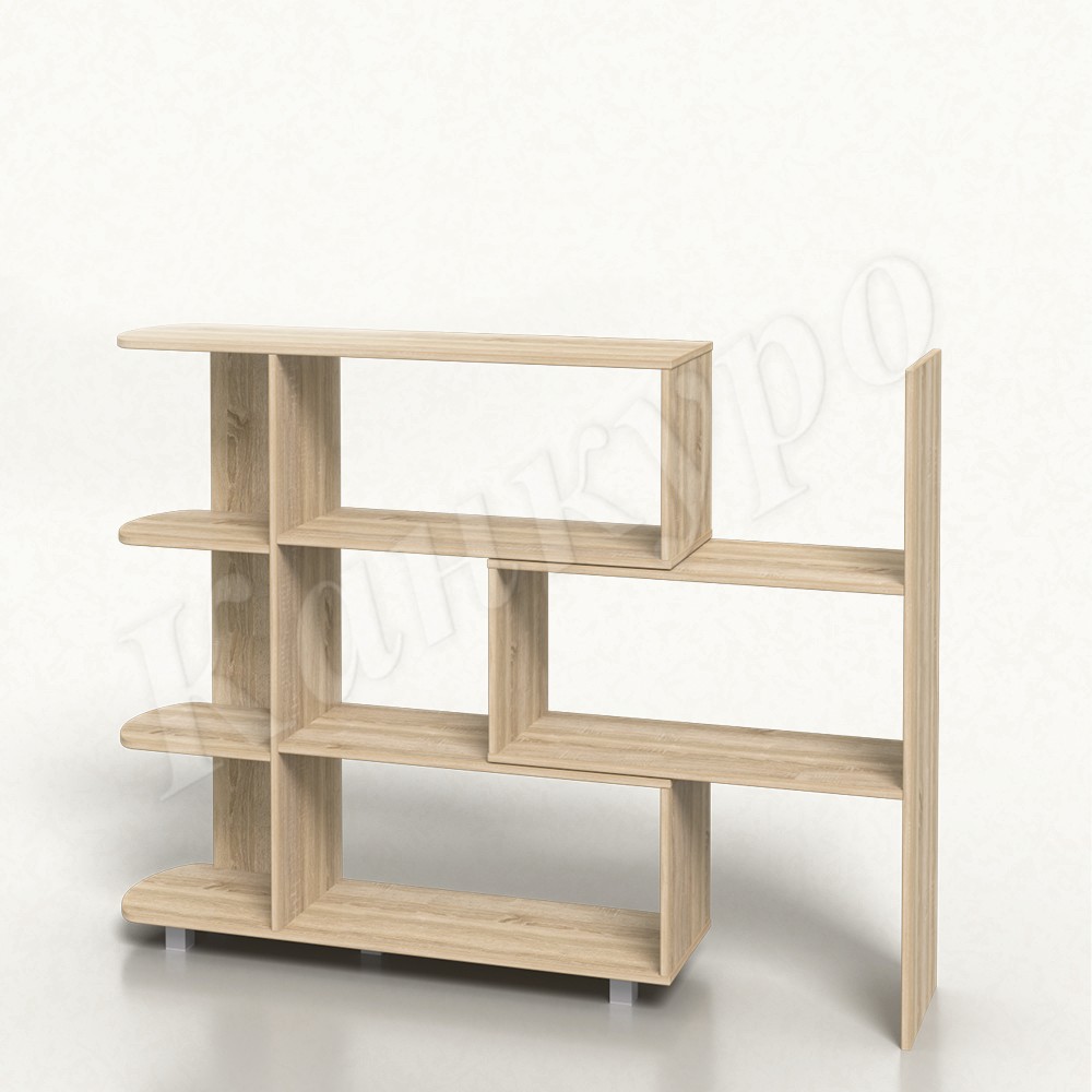 

Стеллаж Konven Mebel КОН-30 1120-1750х270 мм Дуб сонома