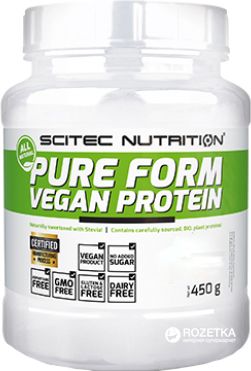 

Растительный протеин Pure Form Vegan Protein Scitec Nutrition шоколад 450 г (SN111)