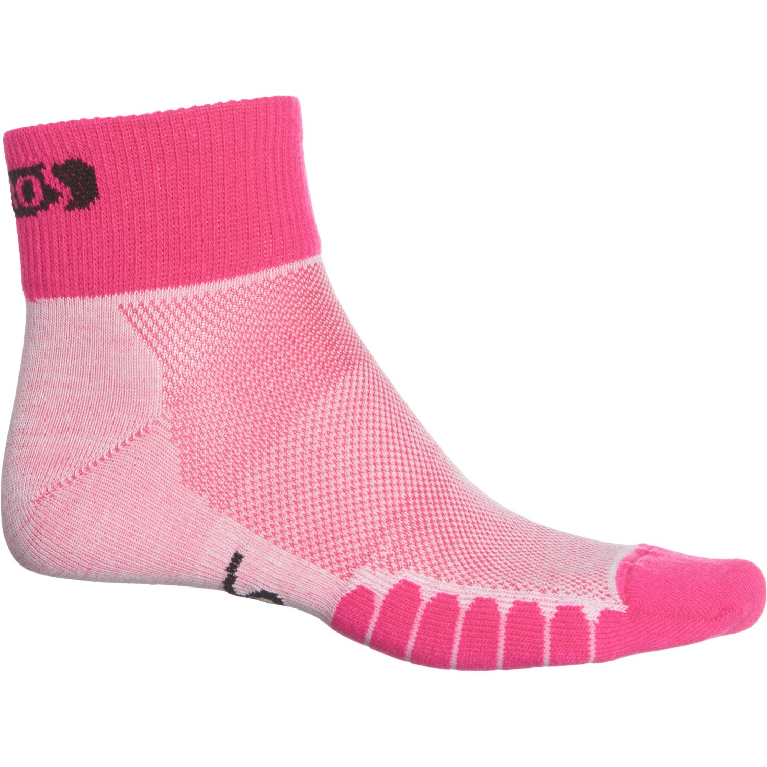 

Носки Eurosock Lightweight CoolMax Cycle - Quarter Crew (For Men and Women) Fuchsia, L (48)