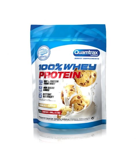 

Протеин Whey Protein Quamtra печенье сливки 500 г (QMT086)