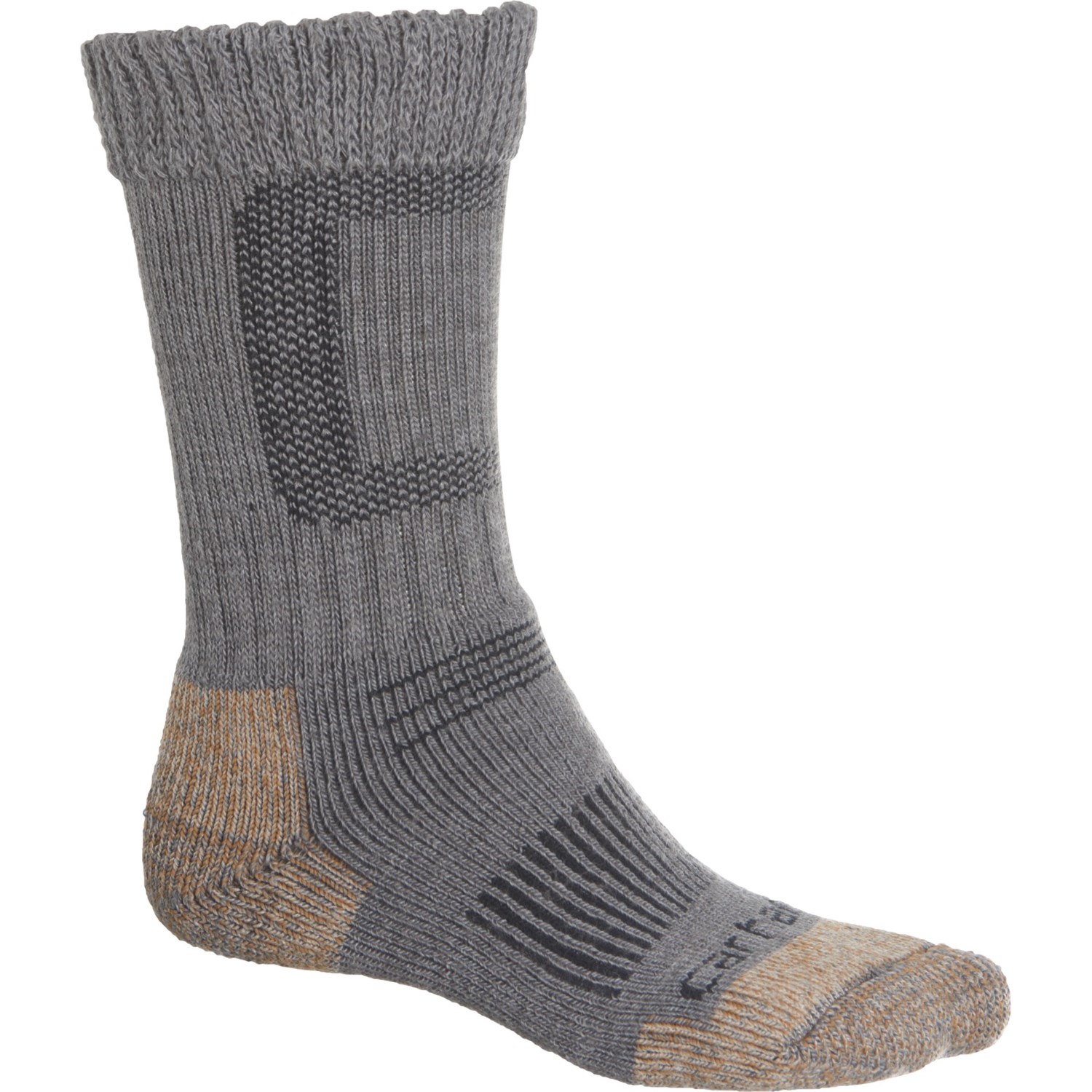 

Носки Carhartt A578 Comfort Stretch Steel-Toe - Wool, Crew Gray, M (46)