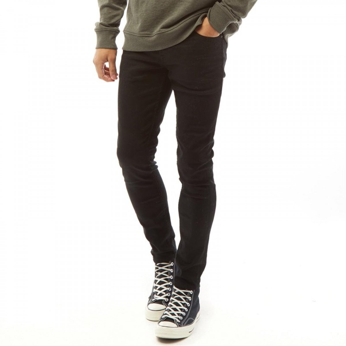 

Джинсы ONLY & SONS Warp Life Stay Skinny Fit Black Denim Black, 33W 32L