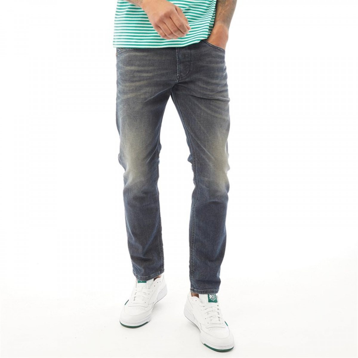 

Джинсы Diesel Belther 084ZU Regular Slim Tapered Fit Blue Faded Indigo, 29W 32L