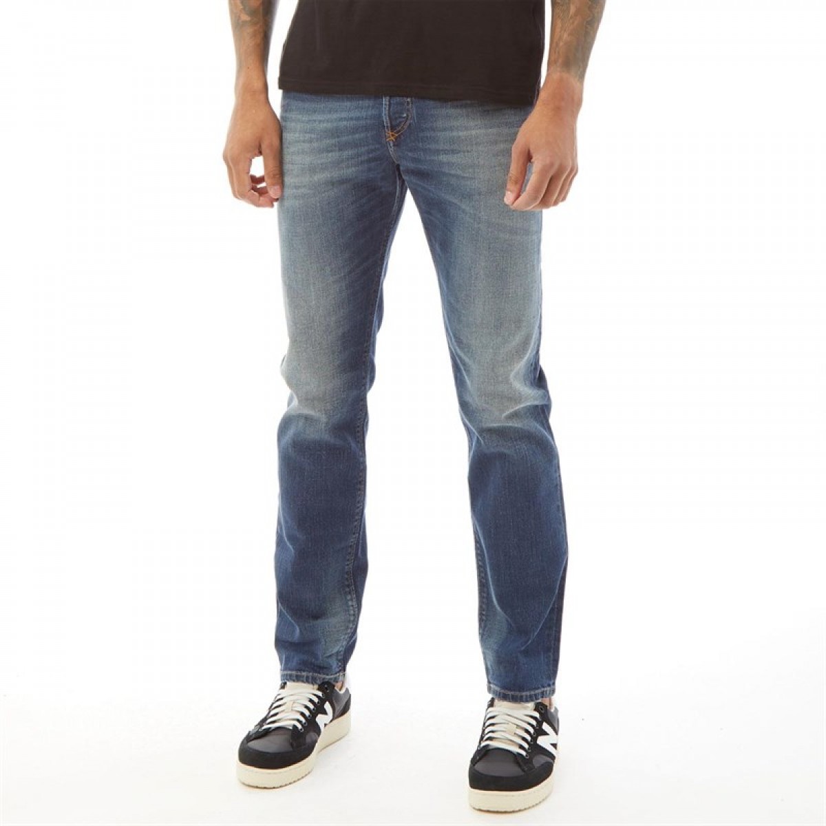 

Джинсы Diesel Buster R9C80 Regular Slim Tapered Fit Blue Blue, 38W 32L