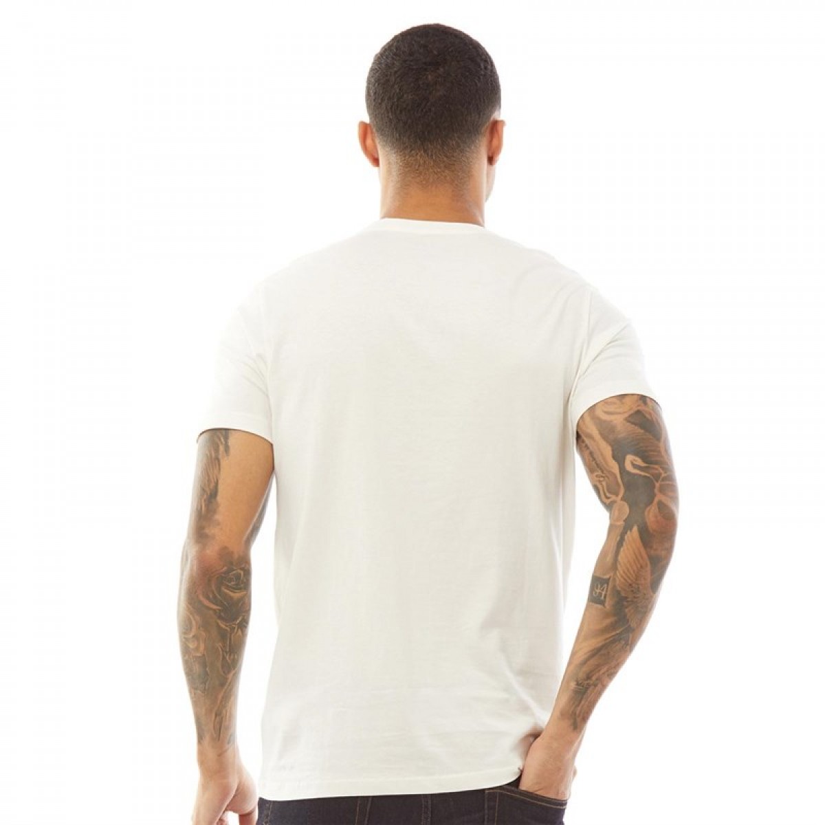 

Футболка JACK AND JONES Stationary Neck Cloud Dancer Ecru, S (44)
