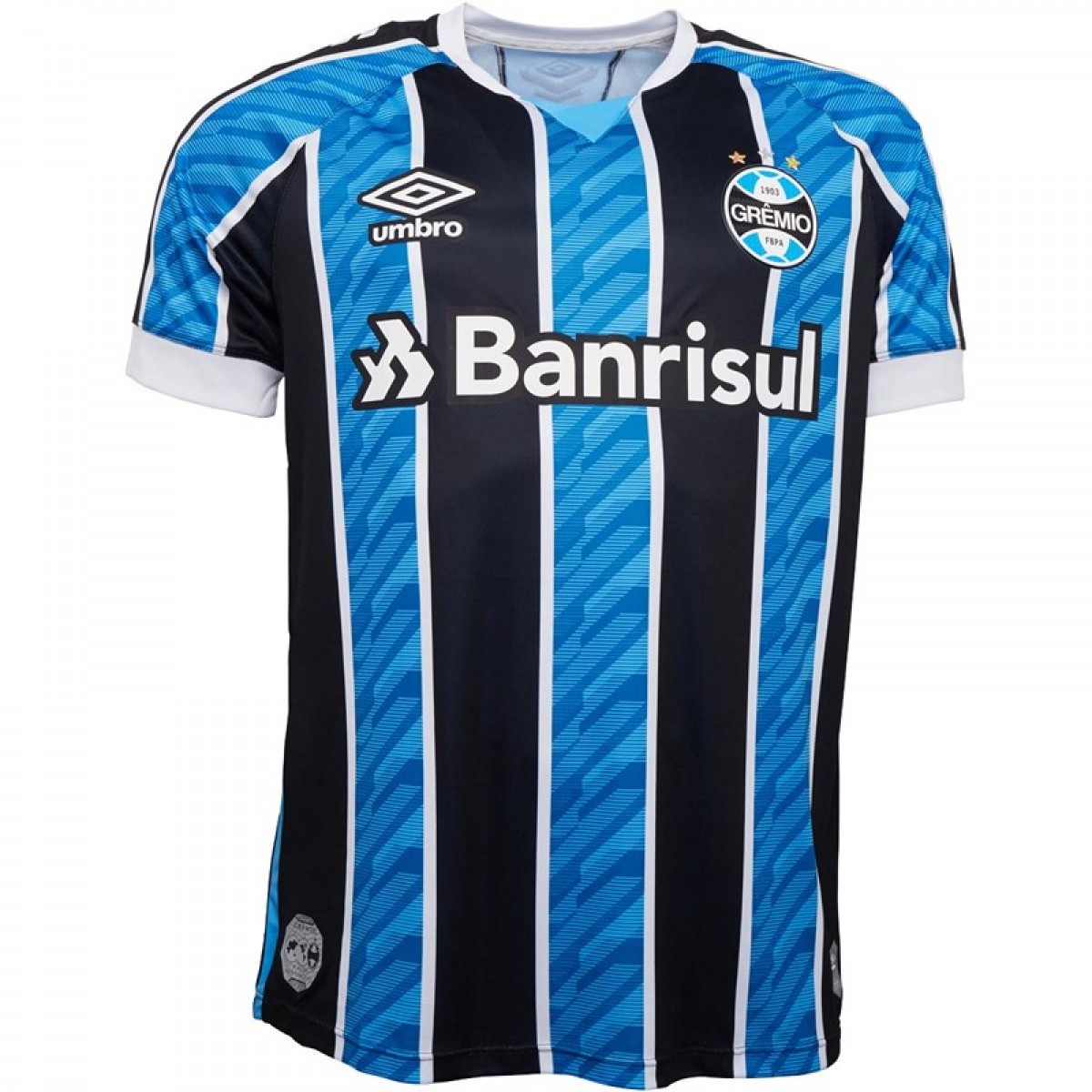 

Футболка Umbro Gremio Home Jersey Sky Blue/Black/White Stripe,  (44, Футболка Umbro Gremio Home Jersey Sky Blue/Black/White Stripe, S (44)