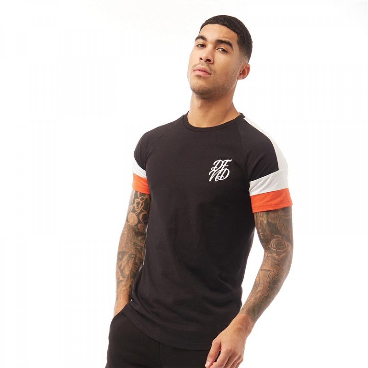 

Футболка DFND London Trainor Black Black, S (44)