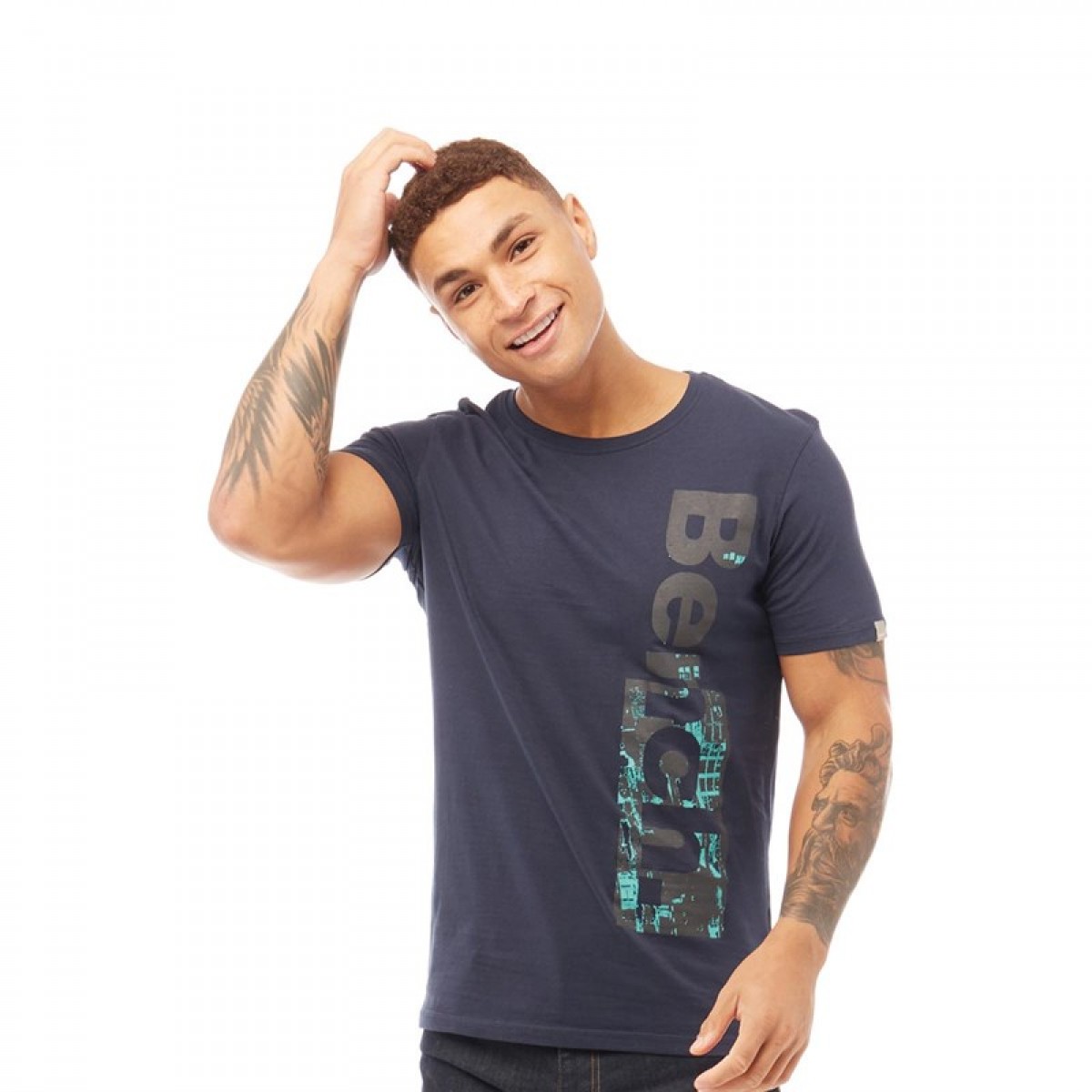 

Футболка Bench Tumbia Navy Dark Navy, S (44)