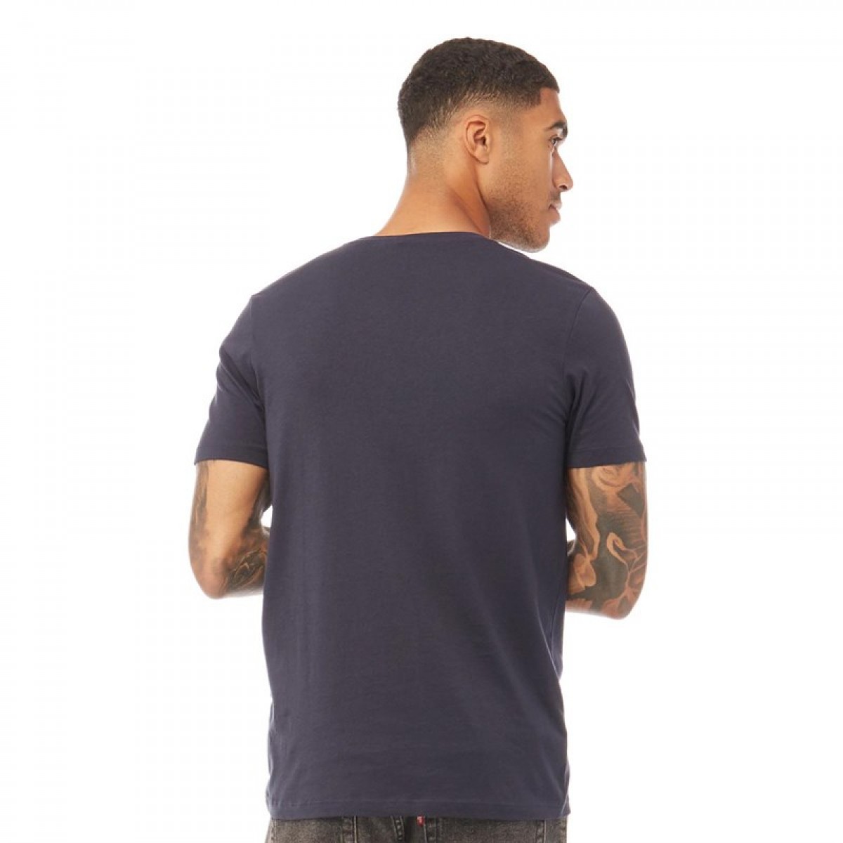 

Футболка JACK AND JONES Kev Neck Sky Captain Navy, S (44)