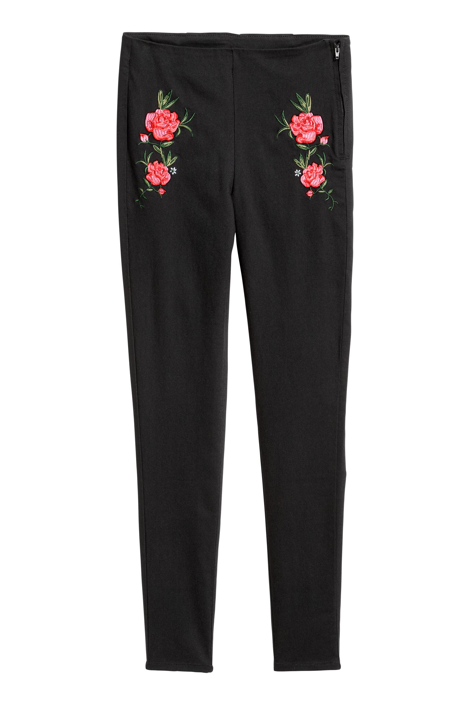 

Брюки H&M 38 черный 16035778646