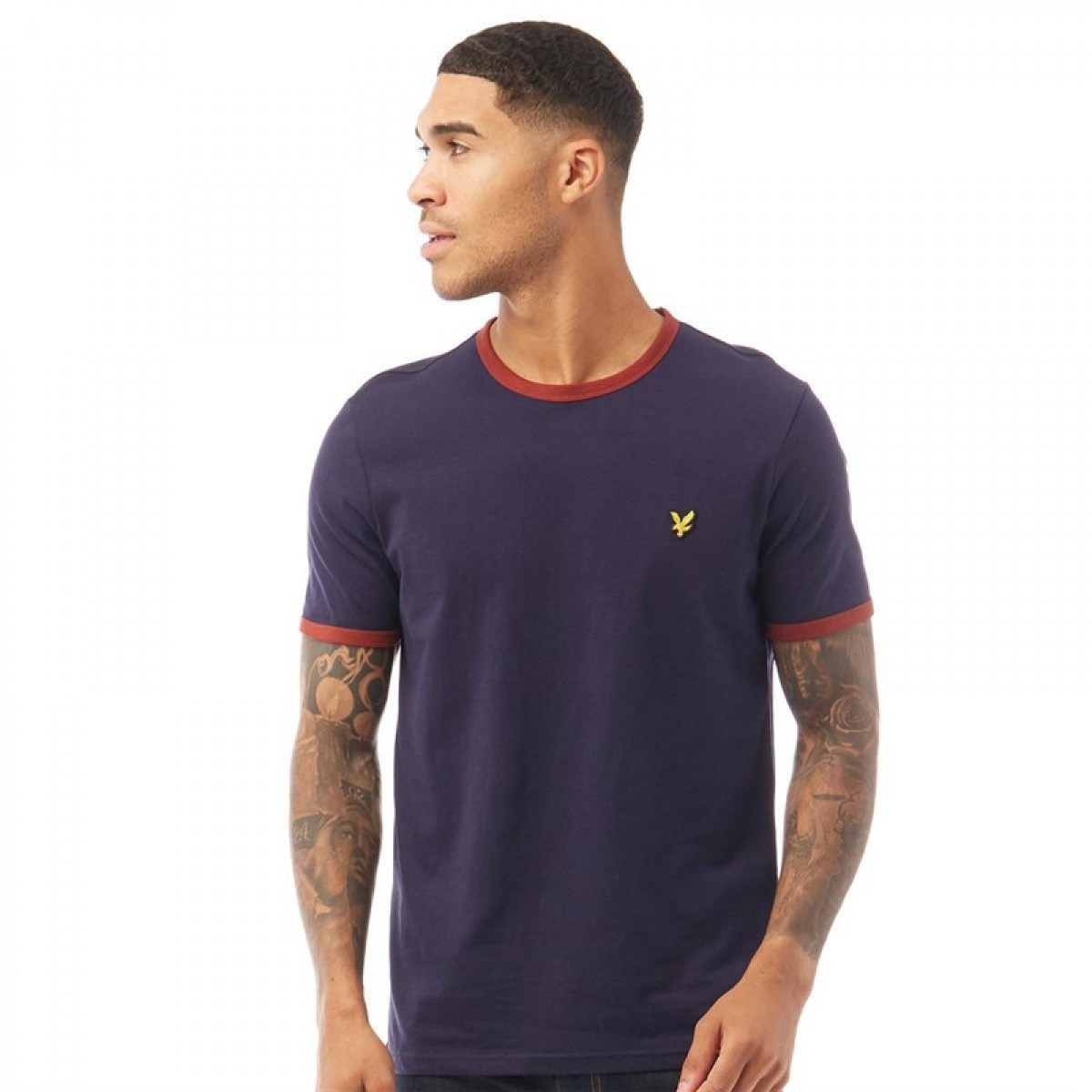 

Футболка Lyle And Scott Vintage Ringer Z757 Navy/Brick Red Navy, XS (42)
