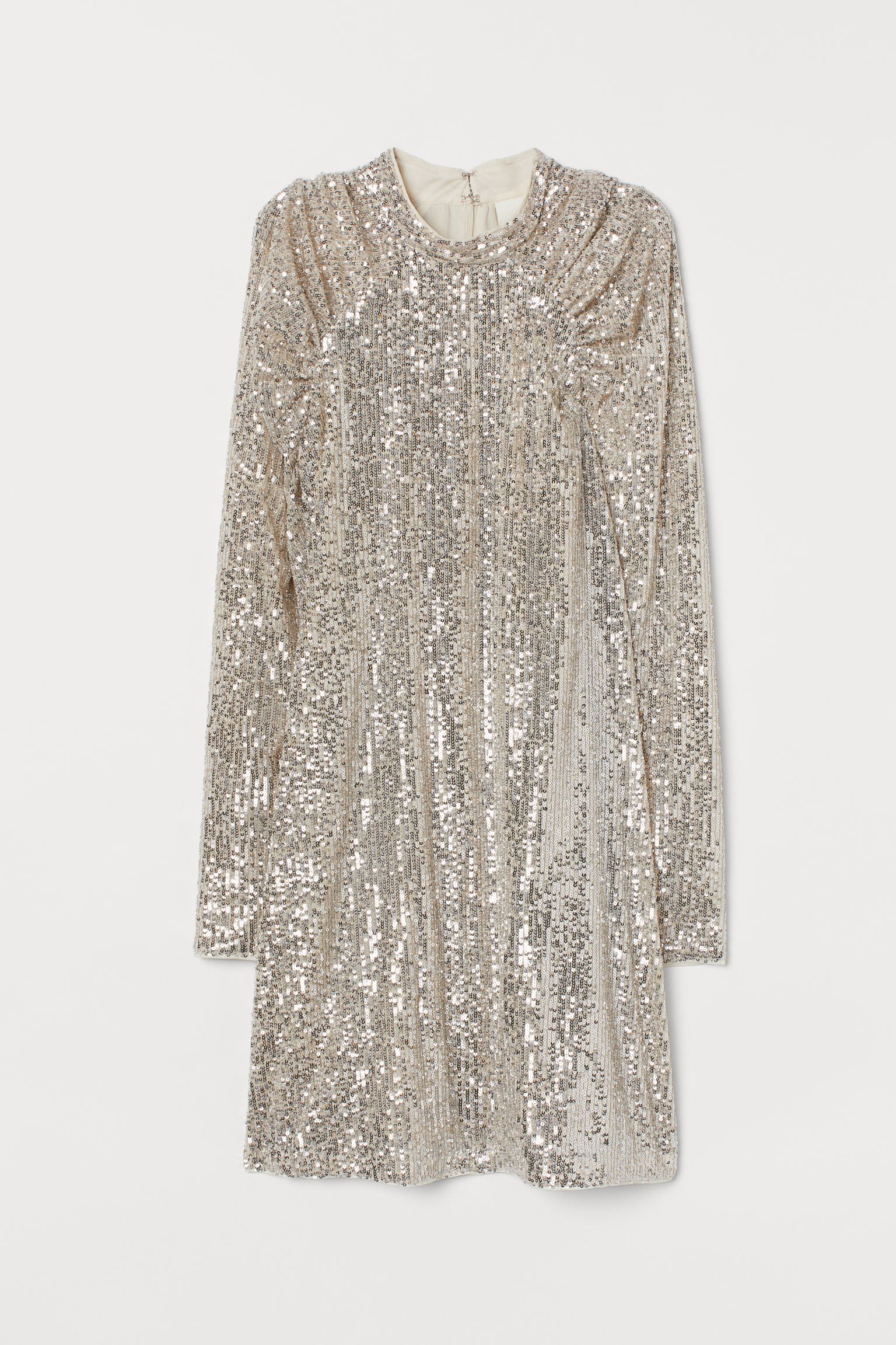 

Платье H&M  серебристый 26128247740, Платье H&M S серебристый 26128247740