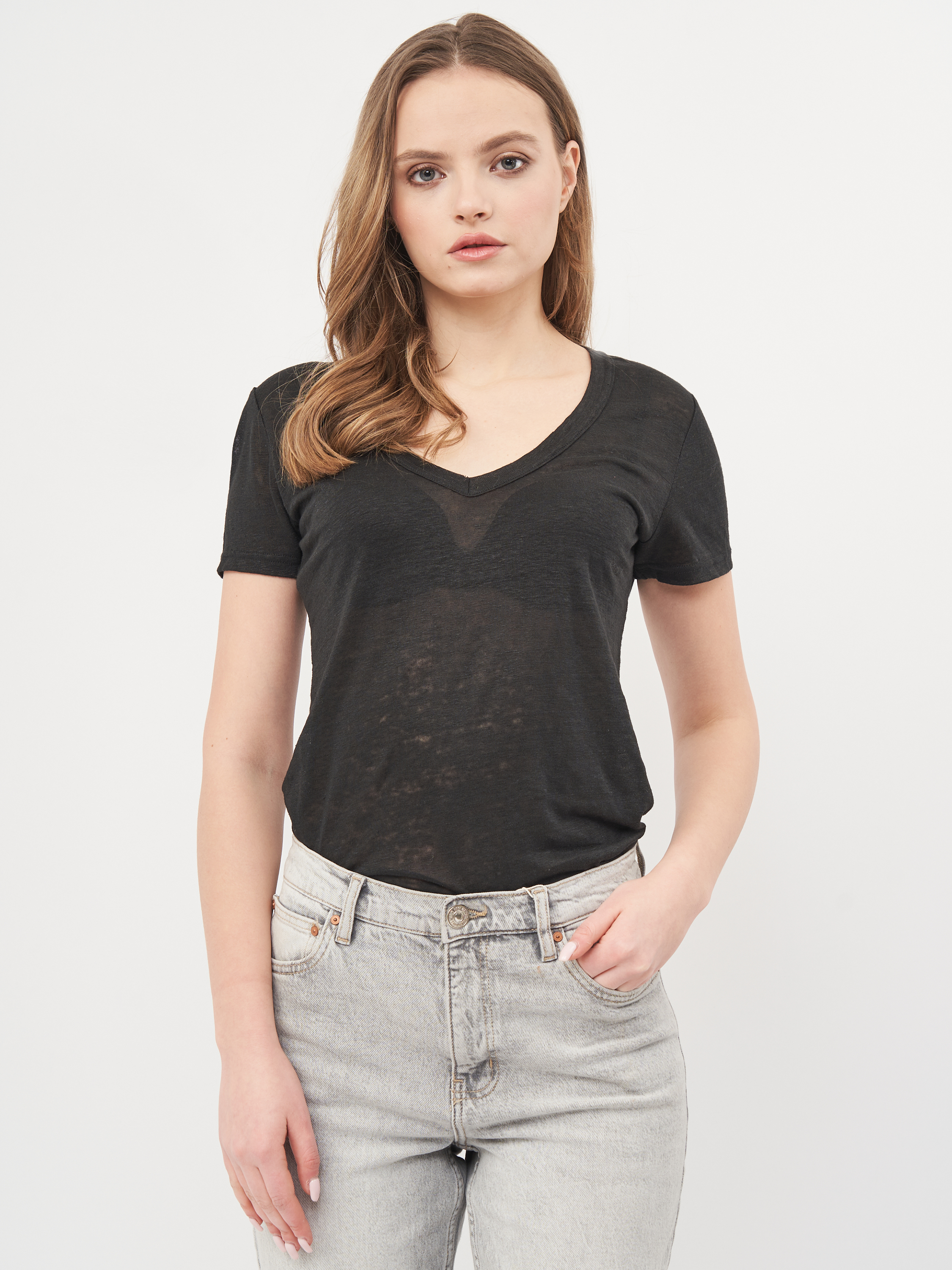 

Футболка H&M S черный 20014637824