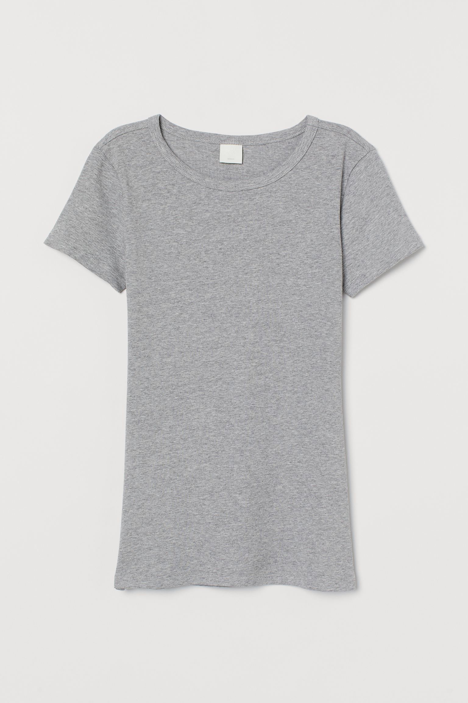 

Футболка H&M M светло серый 13048006911
