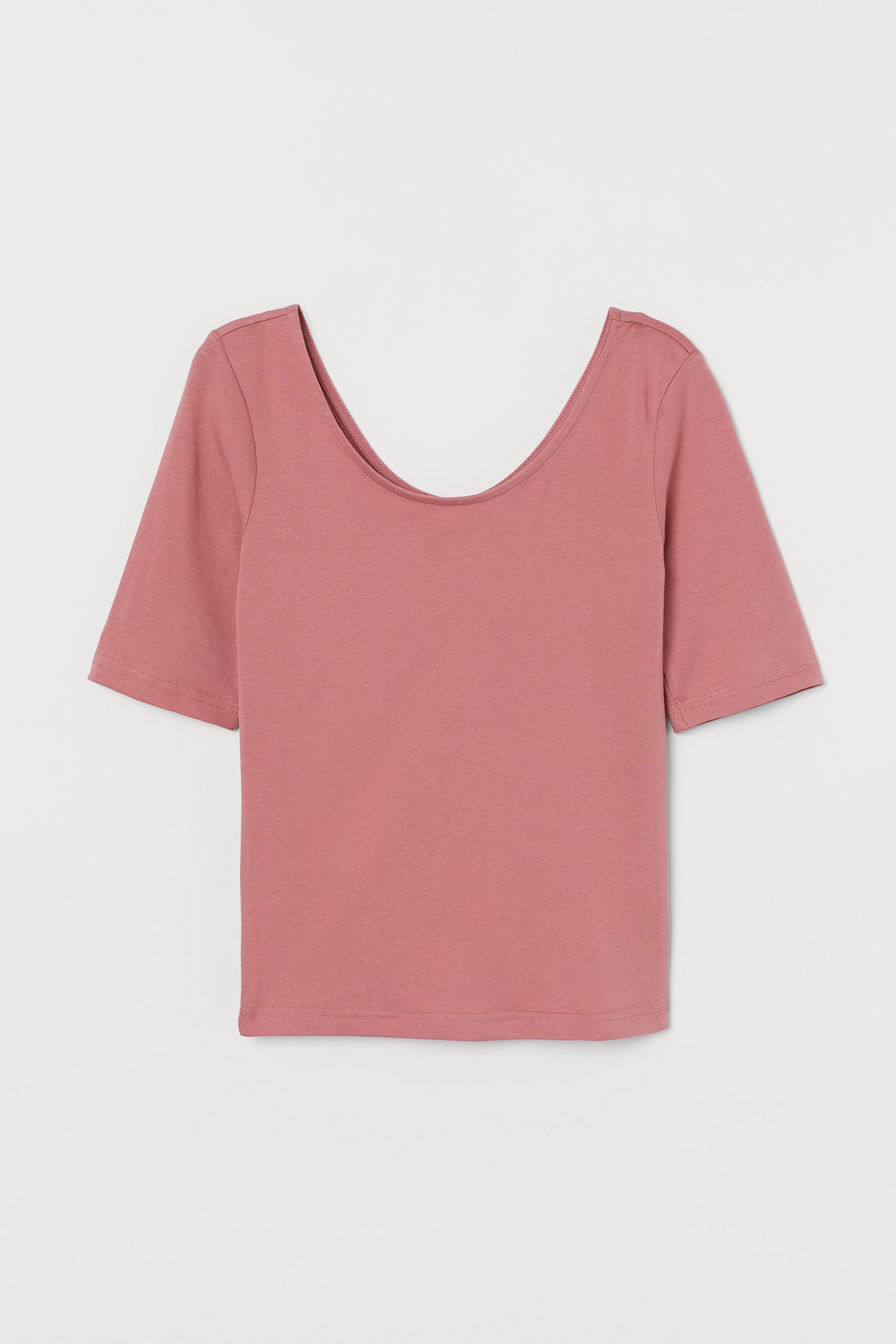 

Футболка H&M M темно розовый 10038876591