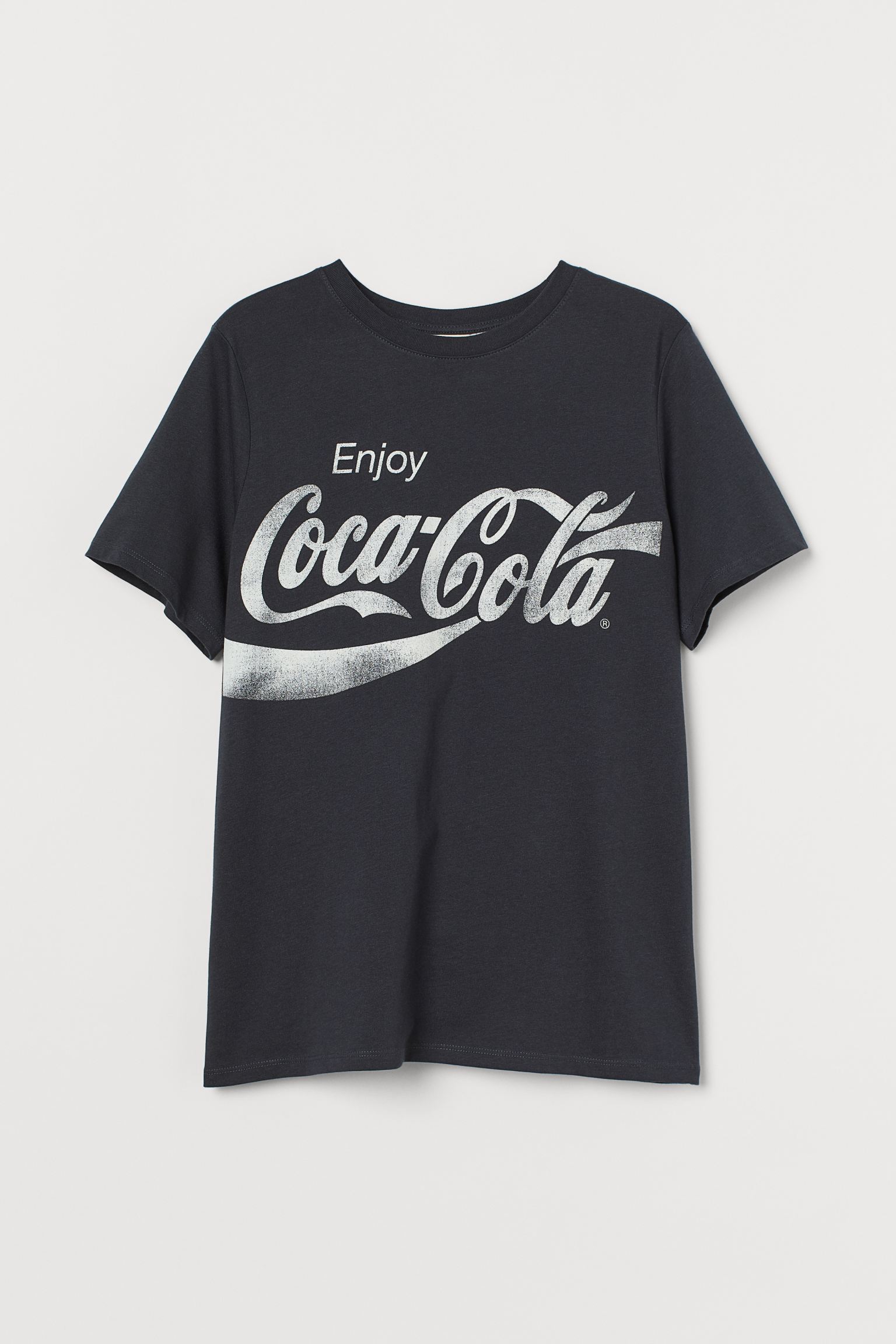 

Футболка H&M M темно серый принт 22037624702