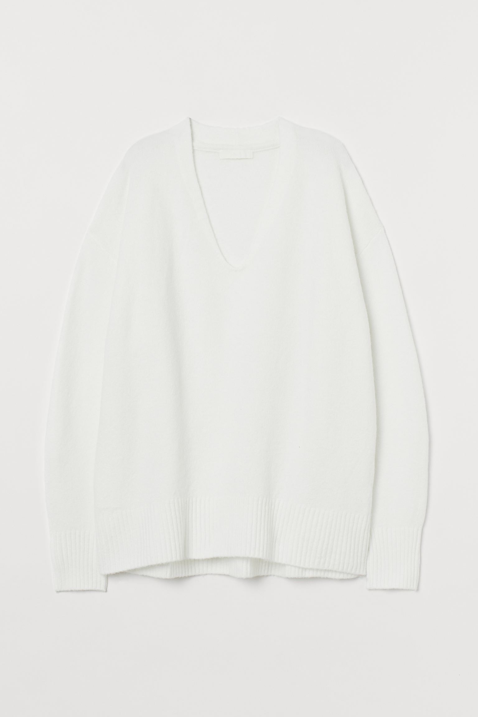 

Джемпер H&M S белый 23038636462