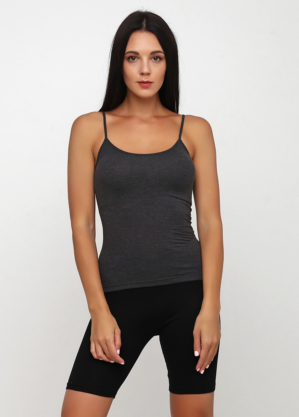 

Майка H&M  темно серый 22127368700, Майка H&M XL темно серый 22127368700