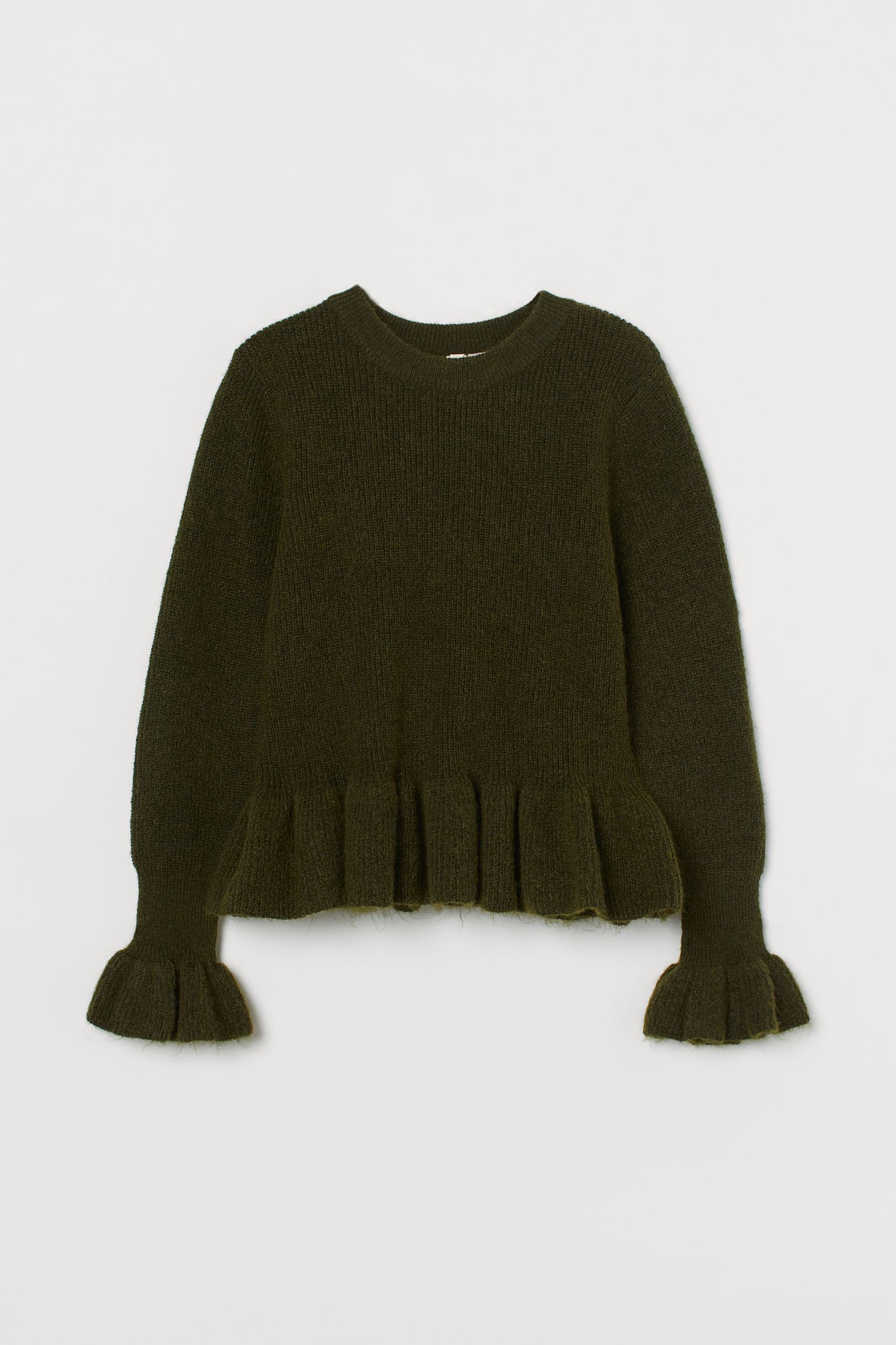 

Джемпер H&M S темно зеленый 4049032762