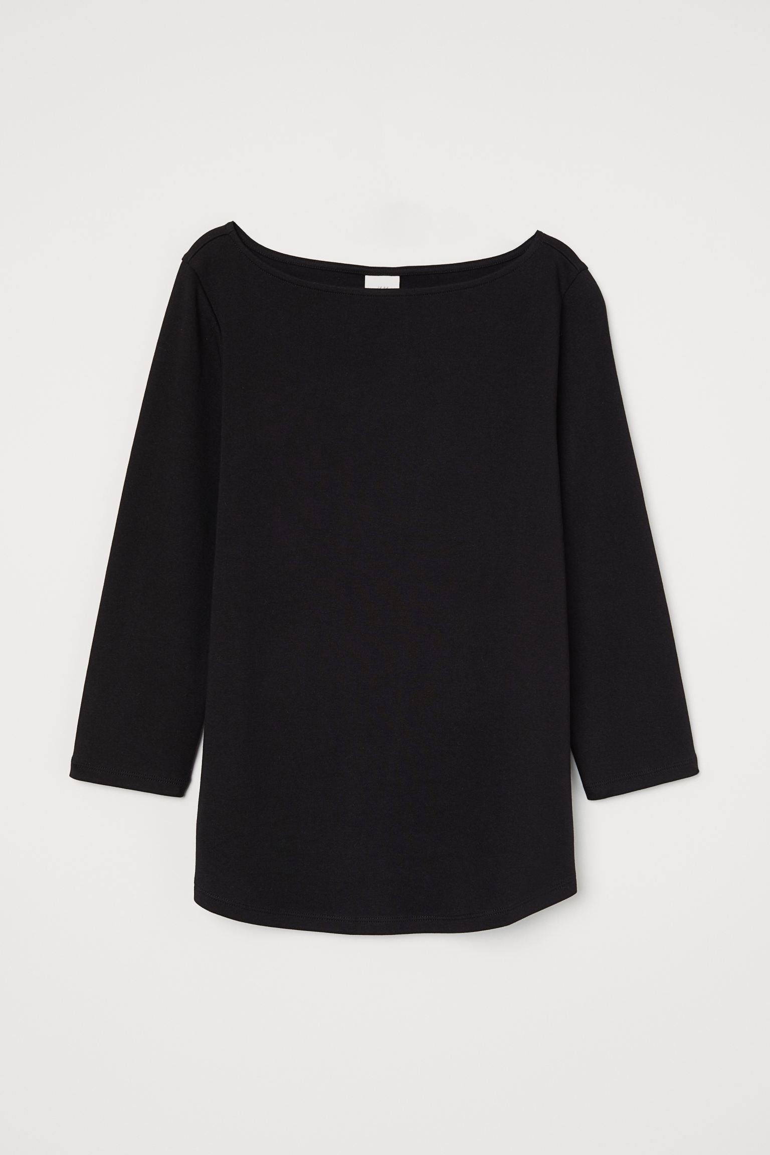 

Лонгслив H&M  черный 19047370409, Лонгслив H&M S черный 19047370409
