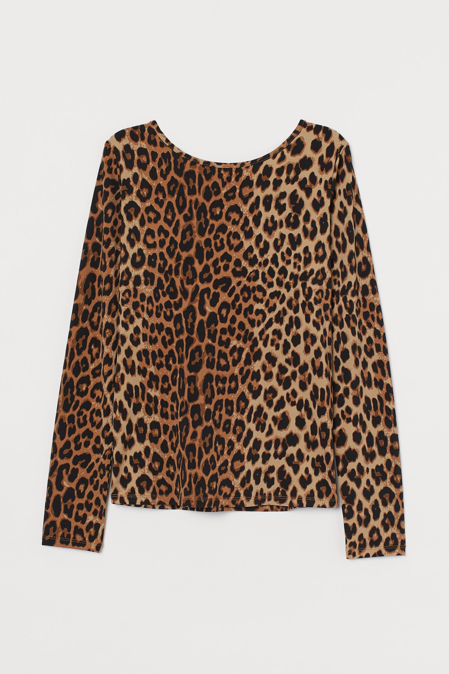 

Лонгслив H&M  леопардовый 17048394961, Лонгслив H&M S леопардовый 17048394961
