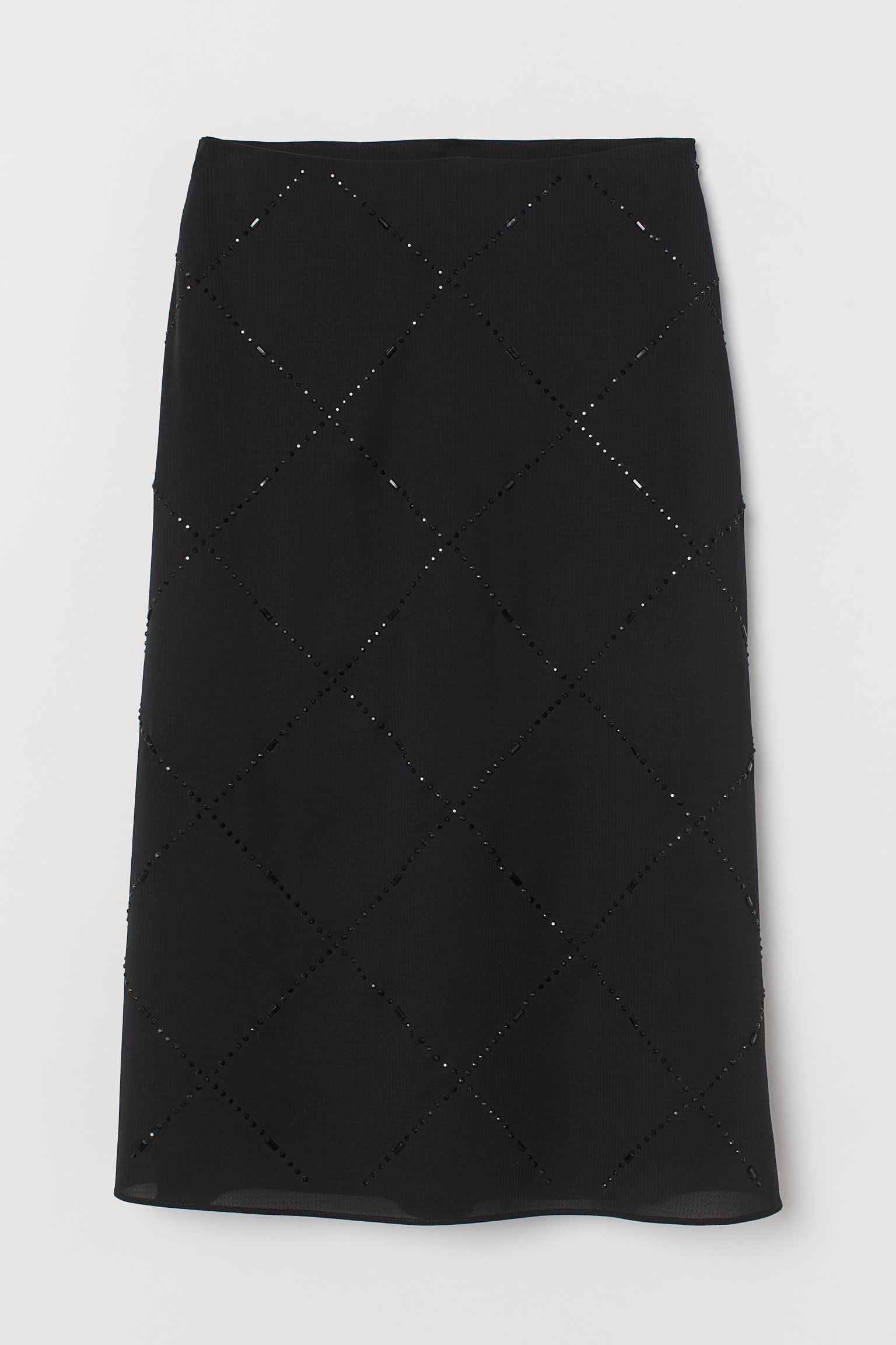 

Юбка H&M  черный 22038046800, Юбка H&M 34 черный 22038046800