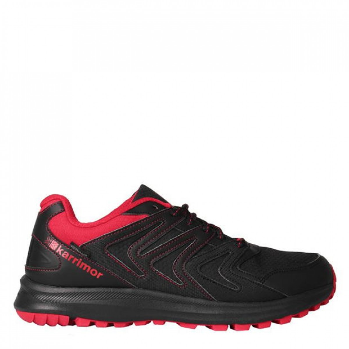 

Кроссовки Karrimor Caracal Waterproof Trail Running Black/Red, 43 (280 мм)