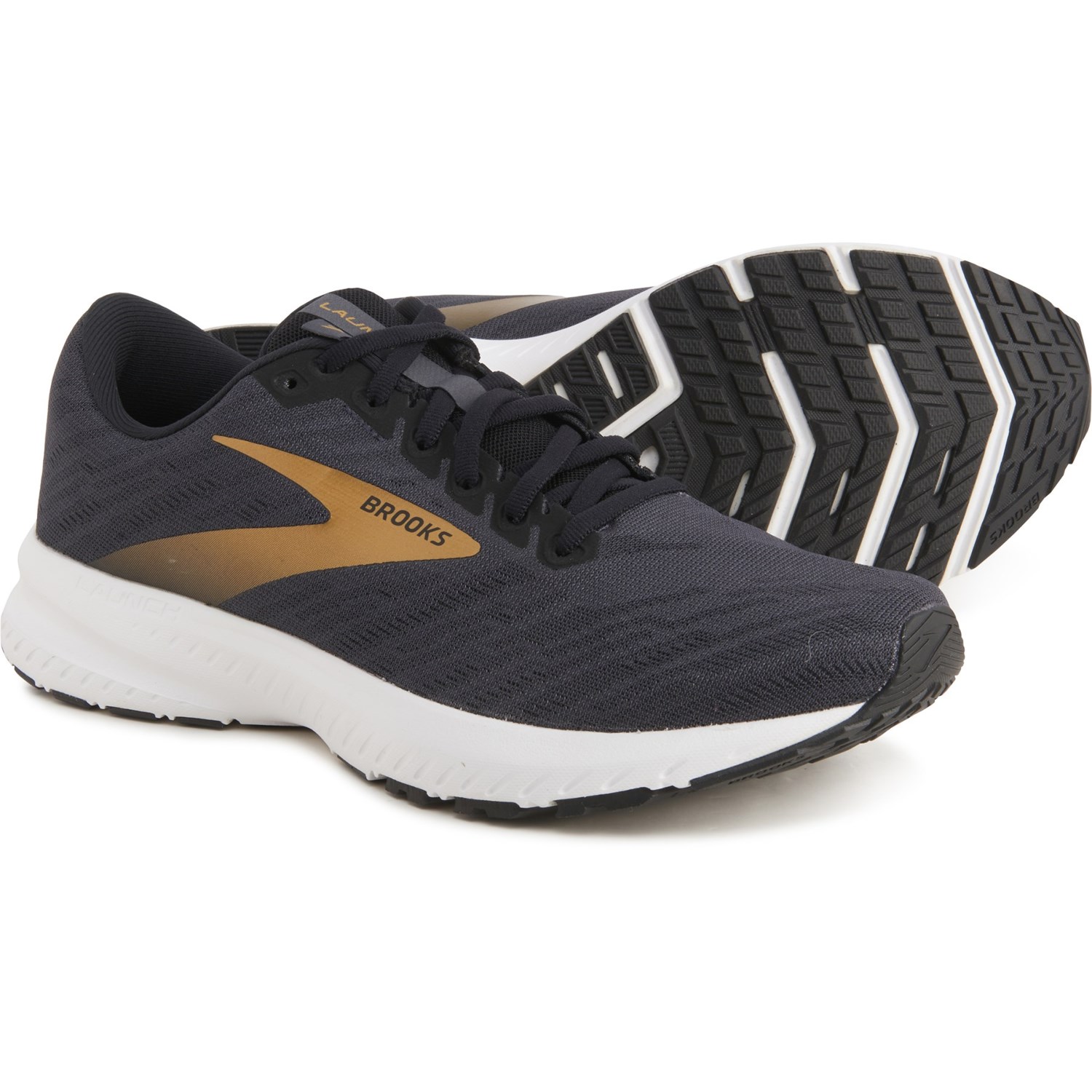 

Кроссовки Brooks Launch 7 Running Ebony/Black/Gold, 46.5 (305 мм)