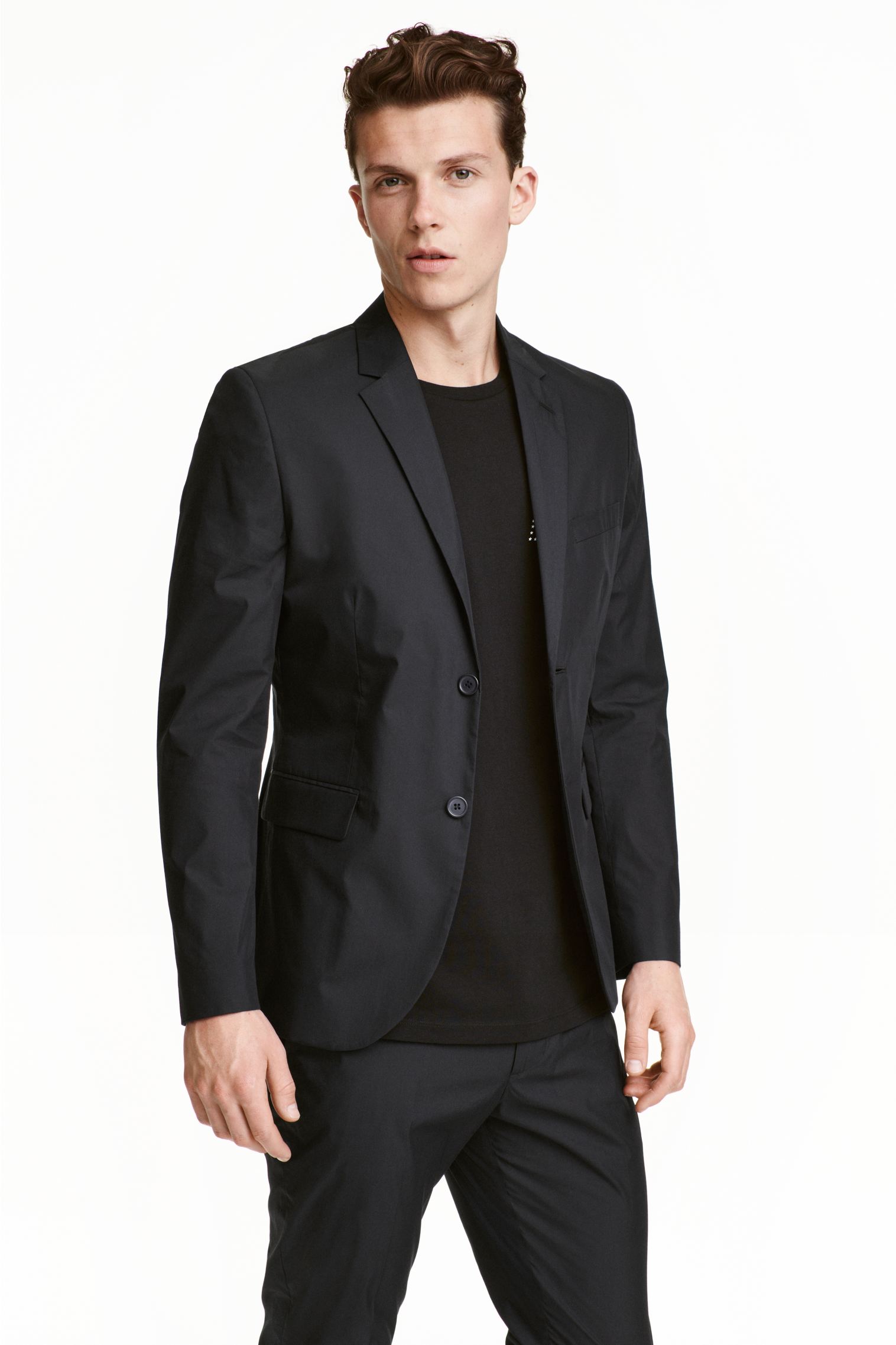 

Пиджак H&M  черный 30103917014, Пиджак H&M 46 черный 30103917014