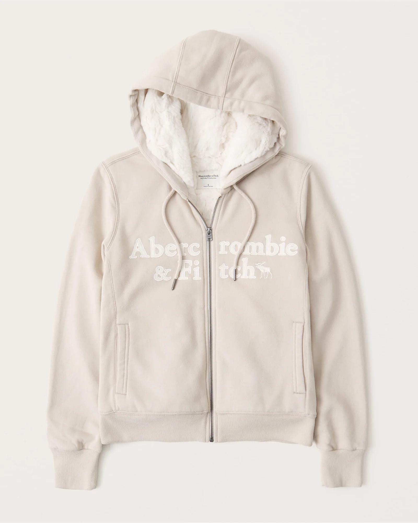 

Толстовка Abercrombie & Fitch AF8466W S Светло-бежевый