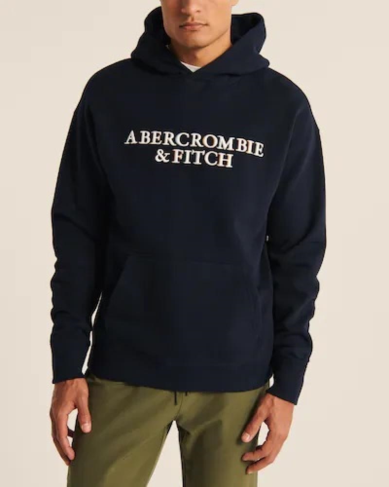 

Мужское худи - худи Abercrombie & Fitch AF8489M M Темно-синий