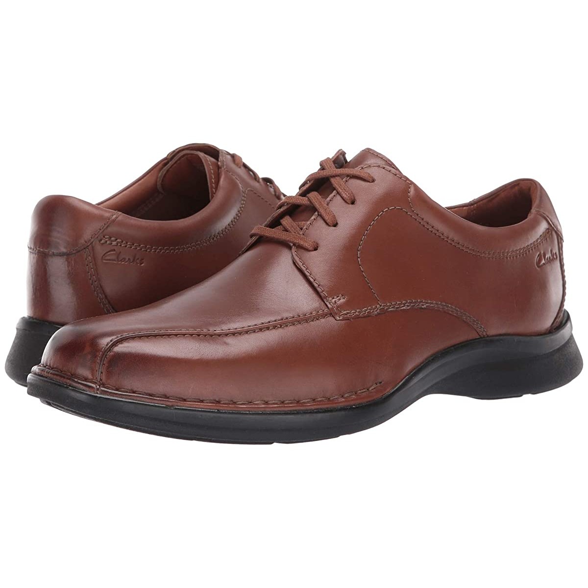 

Туфли оксфорды Clarks Kempton Run Tan Leather, 42.5 (275 мм)