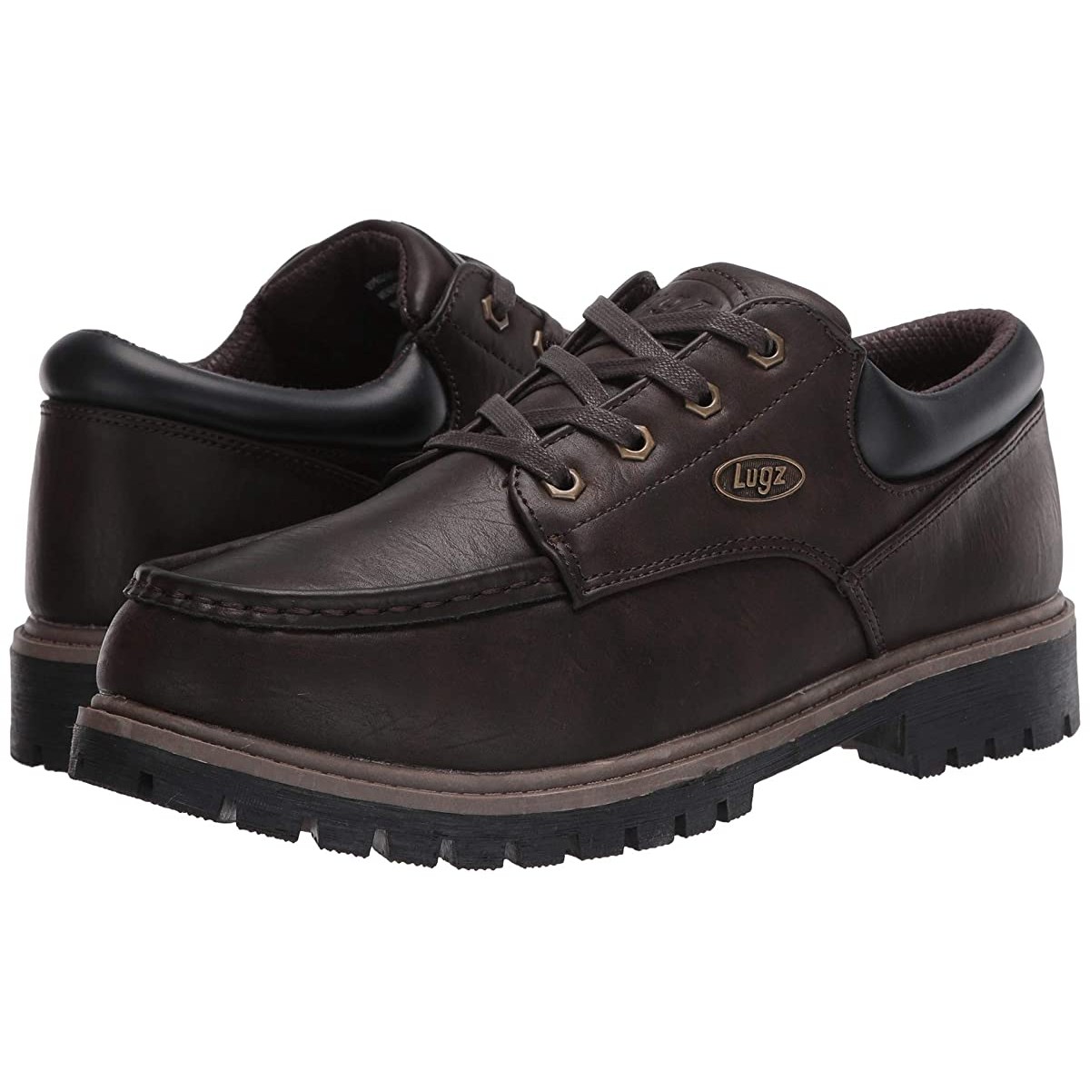 

Туфли оксфорды Lugz Province Dark Brown/Falcon/Black, 40.5 (255 мм)