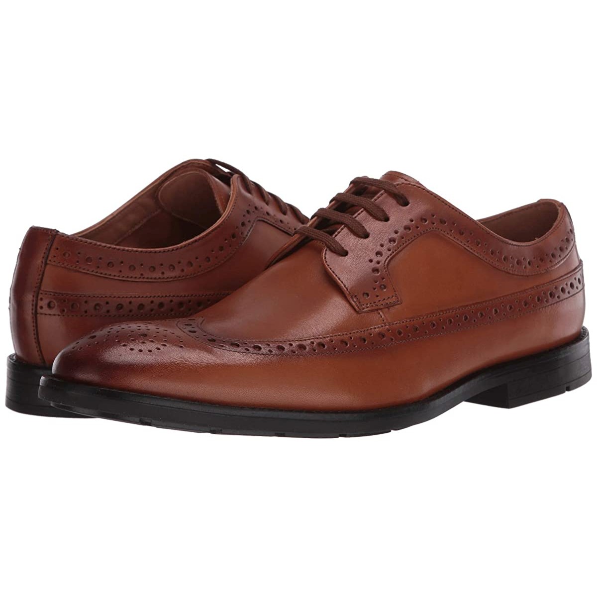 

Туфли оксфорды Clarks Ronnie Limit Tan Leather, 45 (295 мм)